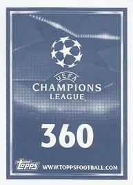 2015-16 Topps UEFA Champions League Stickers #360 Maksim Volodko Back