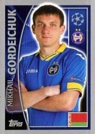 2015-16 Topps UEFA Champions League Stickers #361 Mikhail Gordeichuk Front