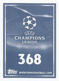 2015-16 Topps UEFA Champions League Stickers #368 Home Kit Back
