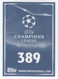2015-16 Topps UEFA Champions League Stickers #389 Thomas Müller Back