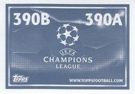 2015-16 Topps UEFA Champions League Stickers #390 Juan Bernat / Sebastian Rode Back