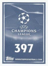 2015-16 Topps UEFA Champions League Stickers #397 Laurent Koscielny Back