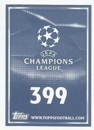 2015-16 Topps UEFA Champions League Stickers #399 Santi Cazorla Back