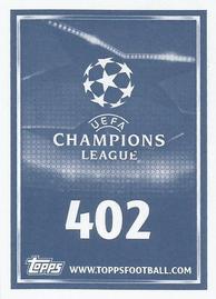 2015-16 Topps UEFA Champions League Stickers #402 Theo Walcott Back