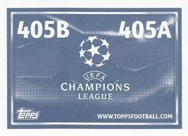 2015-16 Topps UEFA Champions League Stickers #405 Gabriel / Francis Coquelin Back