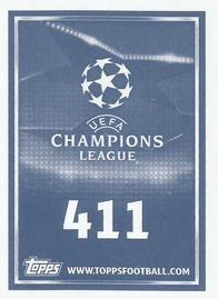 2015-16 Topps UEFA Champions League Stickers #411 Manuel Da Costa Back