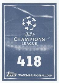 2015-16 Topps UEFA Champions League Stickers #418 Ideye Brown Back