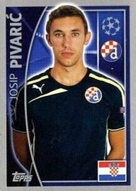 2015-16 Topps UEFA Champions League Stickers #425 Josip Pivaric Front