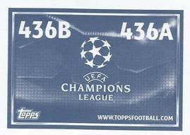 2015-16 Topps UEFA Champions League Stickers #436 Junior Fernandez / Angelo Henríquez Back