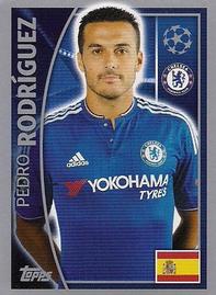 2015-16 Topps UEFA Champions League Stickers #461 Pedro Rodriguez Front