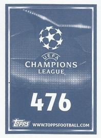 2015-16 Topps UEFA Champions League Stickers #476 Vincent Aboubakar Back