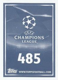 2015-16 Topps UEFA Champions League Stickers #485 Serhiy Rybalka Back