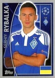 2015-16 Topps UEFA Champions League Stickers #485 Serhiy Rybalka Front
