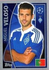 2015-16 Topps UEFA Champions League Stickers #487 Miguel Veloso Front