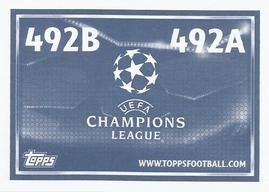 2015-16 Topps UEFA Champions League Stickers #492 Yevhen Khacheridi / Oleh Gusev Back
