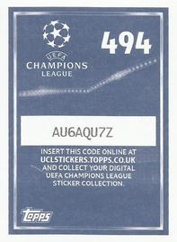 2015-16 Topps UEFA Champions League Stickers #494 Club Logo Back