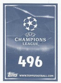 2015-16 Topps UEFA Champions League Stickers #496 Yuval Shpungin Back
