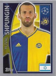 2015-16 Topps UEFA Champions League Stickers #496 Yuval Shpungin Front