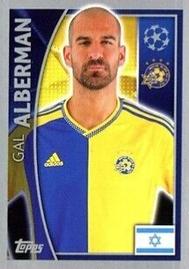 2015-16 Topps UEFA Champions League Stickers #500 Gal Alberman Front