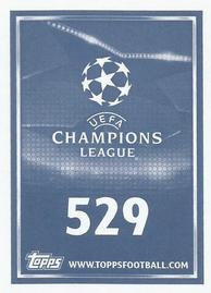 2015-16 Topps UEFA Champions League Stickers #529 Javi Garcia Back