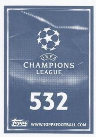 2015-16 Topps UEFA Champions League Stickers #532 Hulk Back