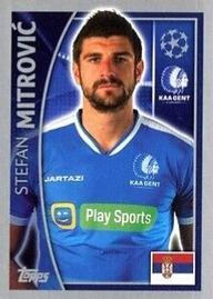 2015-16 Topps UEFA Champions League Stickers #538 Stefan Mitrovic Front