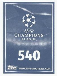 2015-16 Topps UEFA Champions League Stickers #540 Nana Asare Back