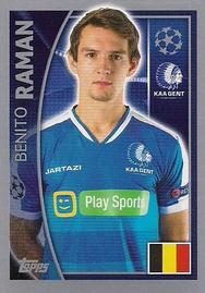 2015-16 Topps UEFA Champions League Stickers #547 Benito Raman Front