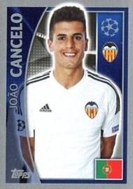 2015-16 Topps UEFA Champions League Stickers #553 Joao Cancelo Front