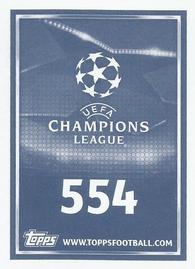 2015-16 Topps UEFA Champions League Stickers #554 Jose Luis Gaya Back