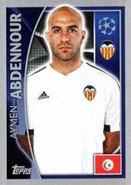 2015-16 Topps UEFA Champions League Stickers #556 Aymen Abdennour Front