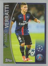 2015-16 Topps UEFA Champions League Stickers #580 Marco Verratti Front