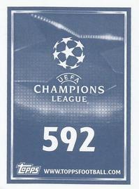 2015-16 Topps UEFA Champions League Stickers #592 UEFA Champions League Final 1999-2000 Back