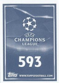 2015-16 Topps UEFA Champions League Stickers #593 UEFA Champions League Final 2000-01 Back