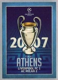 2015-16 Topps UEFA Champions League Stickers #599 UEFA Champions League Final 2006-07 Front