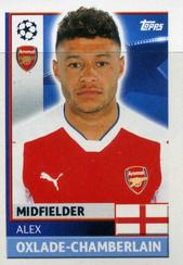 2016-17 Topps UEFA Champions League Stickers #ARL15 Alex Oxlade-Chamberlain Front