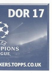 2016-17 Topps UEFA Champions League Stickers #DOR17 Ousmane Dembele Back