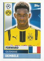 2016-17 Topps UEFA Champions League Stickers #DOR17 Ousmane Dembele Front