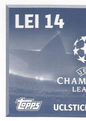 2016-17 Topps UEFA Champions League Stickers #LEI14 Andy King Back
