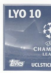 2016-17 Topps UEFA Champions League Stickers #LYO10 Nicolas Nkoulou Back