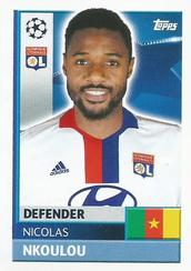 2016-17 Topps UEFA Champions League Stickers #LYO10 Nicolas Nkoulou Front