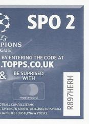 2016-17 Topps UEFA Champions League Stickers #SPO2 Home Kit Back