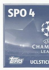 2016-17 Topps UEFA Champions League Stickers #SPO4 Rui Patrício Back