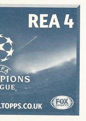 2016-17 Topps UEFA Champions League Stickers #REA4 Keylor Navas Back