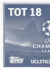2016-17 Topps UEFA Champions League Stickers #TOT18 Vincent Janssen Back