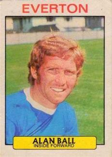 1971-72 A&BC Gum English Footballers (Purple Backs) #2 Alan Ball Front