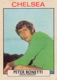 1971-72 A&BC Gum English Footballers (Purple Backs) #5 Peter Bonetti Front
