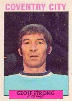 1971-72 A&BC Gum English Footballers (Purple Backs) #21 Geoff Strong Front