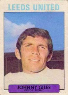 1971-72 A&BC Gum English Footballers (Purple Backs) #44 Johnny Giles Front