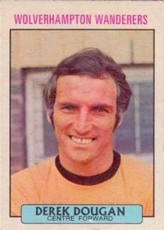 1971-72 A&BC Gum English Footballers (Purple Backs) #49 Derek Dougan Front